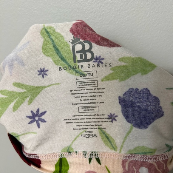 Bougie Babies BambooFloral turban hat. Size O/S. Brand New. - Picture 2 of 2